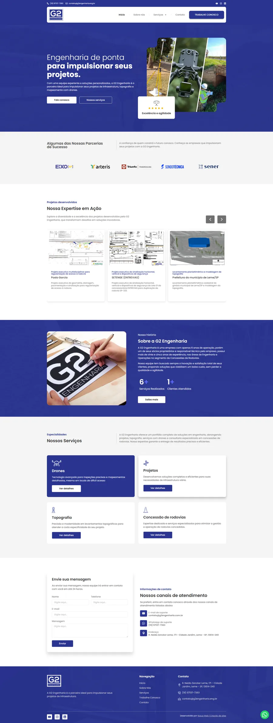 G2 Engenharia — Flyer Web